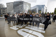 NEWS - Demonstration in Brüssel gegen das Abtreibungsgesetz in Polen