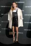 PEOPLE - Paris Fashion Week: Promis bei Emporio Armani 