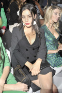 PEOPLE - Paris Fashion Week: Promis bei Emporio Armani 