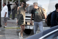 EXKLUSIV - Amal Clooney besucht George auf dem Filmset