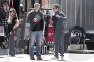 EXKLUSIV - Amal Clooney besucht George auf dem Filmset