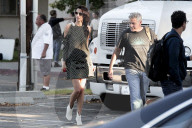 EXKLUSIV - Amal Clooney besucht George auf dem Filmset