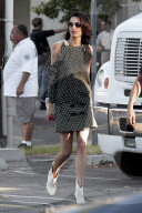 EXKLUSIV - Amal Clooney besucht George auf dem Filmset