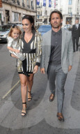 PEOPLE - Tamara Ecclestone besucht mit der Familie eine Kunstausstellung in London