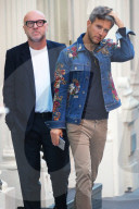 PEOPLE -  Domenico Dolce mit unbekanntem Mann in New York unterwegs