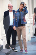 PEOPLE -  Domenico Dolce mit unbekanntem Mann in New York unterwegs