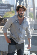 PEOPLE - Jon Berthal auf dem Set zu "The Punisher" in New York