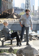 PEOPLE - Jon Berthal auf dem Set zu "The Punisher" in New York