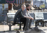 PEOPLE - Jon Berthal auf dem Set zu "The Punisher" in New York