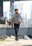 PEOPLE - Jon Berthal auf dem Set zu "The Punisher" in New York