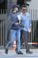 EXKLUSIV - Sean Penn mit Leila George in LA unterwegs