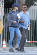 EXKLUSIV - Sean Penn mit Leila George in LA unterwegs