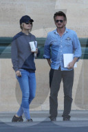 EXKLUSIV - Sean Penn mit Leila George in LA unterwegs