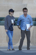 EXKLUSIV - Sean Penn mit Leila George in LA unterwegs