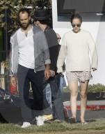 EXKLUSIV - Die schwangere Natalie Portman mit Benjamin Millepied in Los Feliz unterwegs