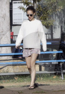 EXKLUSIV - Die schwangere Natalie Portman mit Benjamin Millepied in Los Feliz unterwegs