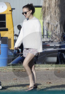 EXKLUSIV - Die schwangere Natalie Portman mit Benjamin Millepied in Los Feliz unterwegs