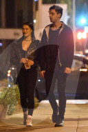 EXKLUSIV - Sami Miro und Cully Smoller nachts in West Hollywood unterwegs
