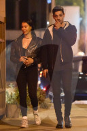 EXKLUSIV - Sami Miro und Cully Smoller nachts in West Hollywood unterwegs