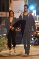 EXKLUSIV - Sami Miro und Cully Smoller nachts in West Hollywood unterwegs