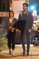 EXKLUSIV - Sami Miro und Cully Smoller nachts in West Hollywood unterwegs