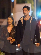 EXKLUSIV - Sami Miro und Cully Smoller nachts in West Hollywood unterwegs