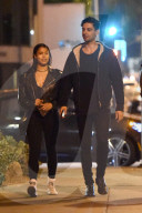 EXKLUSIV - Sami Miro und Cully Smoller nachts in West Hollywood unterwegs