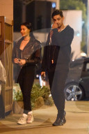 EXKLUSIV - Sami Miro und Cully Smoller nachts in West Hollywood unterwegs