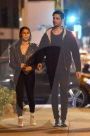 EXKLUSIV - Sami Miro und Cully Smoller nachts in West Hollywood unterwegs