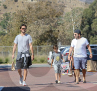 PEOPLE - Dady on Duty: Scott Disick mit Mason unterwegs