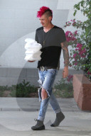 EXKLUSIV - Paris Jackson trifft mit Michael Snoddy ihre Mutter Debbie Rowe
