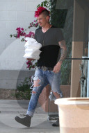 EXKLUSIV - Paris Jackson trifft mit Michael Snoddy ihre Mutter Debbie Rowe