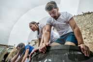 FEATURE - Spanien: Traubenstampfen in Sitges