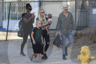 EXKLUSIV - Ashlee Simpson mit ihrer Familie in Studio City unterwegs