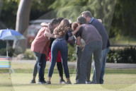 PEOPLE - Sofia Vergara bei Dreharbeiten zu 'Modern Family'