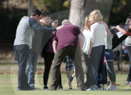 PEOPLE - Sofia Vergara bei Dreharbeiten zu 'Modern Family'