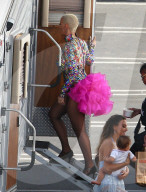 PEOPLE - Amber Rose mit 'Federn geschmückt' bei Dancing with the Stars