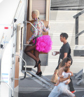 PEOPLE - Amber Rose mit 'Federn geschmückt' bei Dancing with the Stars