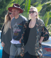 EXKLUSIV - Evan Ross und Ashlee Simpson waren beim Arzt in Beverly Hills