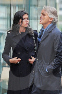EXKLUSIV - Roberto Mancini mit einer 'Mystery Brunetten' in London unterwegs