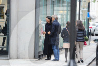 EXKLUSIV - Roberto Mancini mit einer 'Mystery Brunetten' in London unterwegs