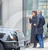 EXKLUSIV - Roberto Mancini mit einer 'Mystery Brunetten' in London unterwegs