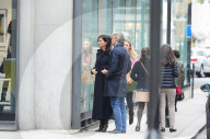 EXKLUSIV - Roberto Mancini mit einer 'Mystery Brunetten' in London unterwegs