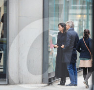 EXKLUSIV - Roberto Mancini mit einer 'Mystery Brunetten' in London unterwegs