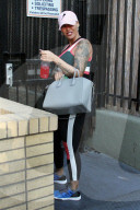 PEOPLE - Amber Rose auf dem Weg zur DWTS-Probe
