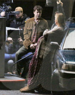 EXKLUSIV - Charlize Theron kugelrund und schlecht gelaunt am Set von "Tully"