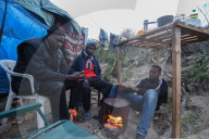 NEWS - Calais: Impressionen aus dem "Dschungelcamp"