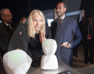 PEOPLE - Kronprinz Haakon und Prinzessin Mette-Marit von Norwegen auf der Innovation Week 2016 in Oslo 