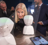 PEOPLE - Kronprinz Haakon und Prinzessin Mette-Marit von Norwegen auf der Innovation Week 2016 in Oslo 