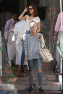 PEOPLE - Lady-Lunch: Cara Santana und Olivia Culpo verlassen das Ivy